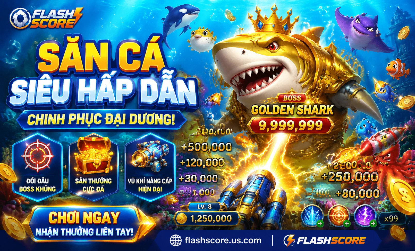 Kho Nổ Hũ và Jackpot trên flashscore.us.com